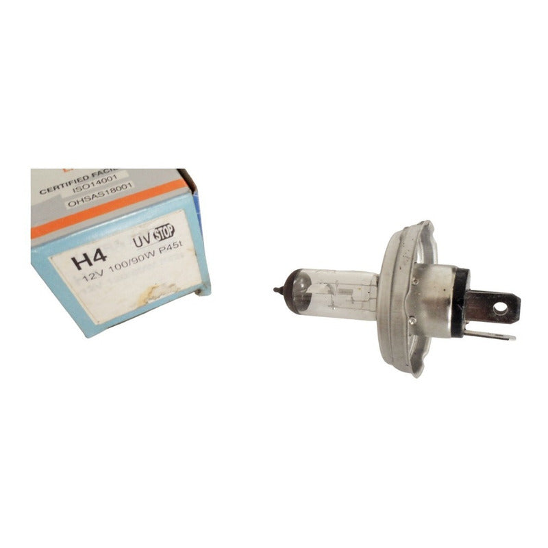 Bombillo H4 Luz Amarilla 100/90 P45
