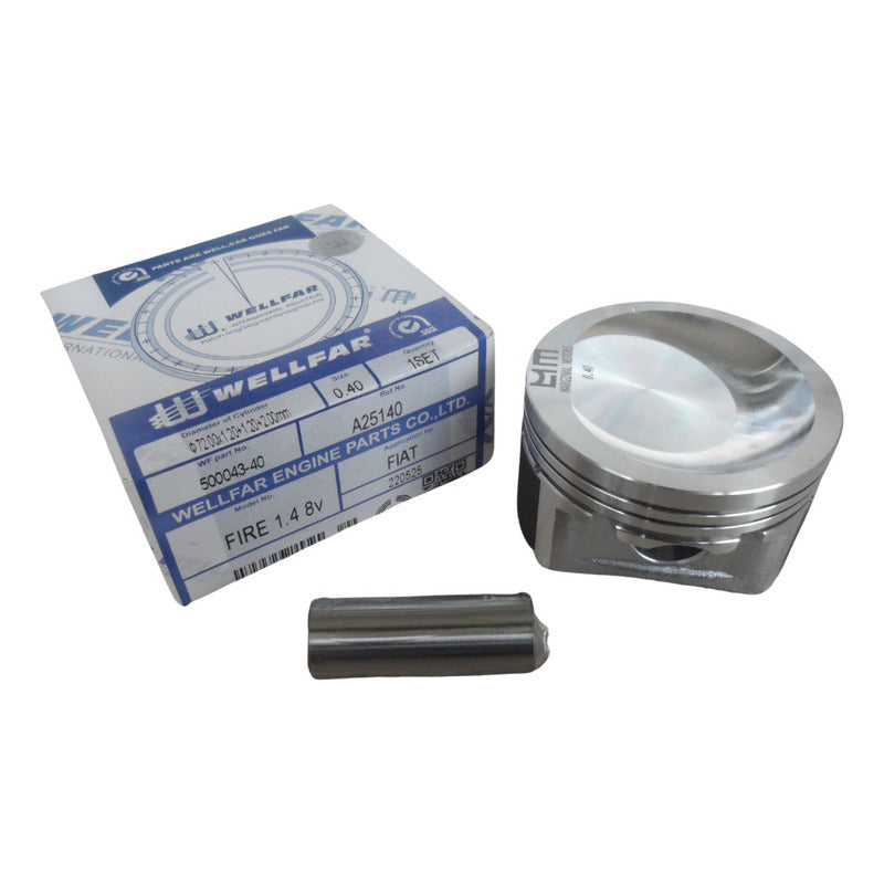 Fiat Juego Pistones + Anillos Palio Siena 1,4 8v 0.40