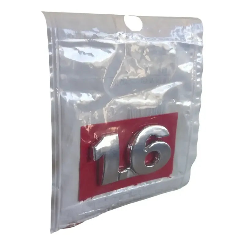Volkswagen Emblema Numeros 1,6 , Fox 1,6 Gris