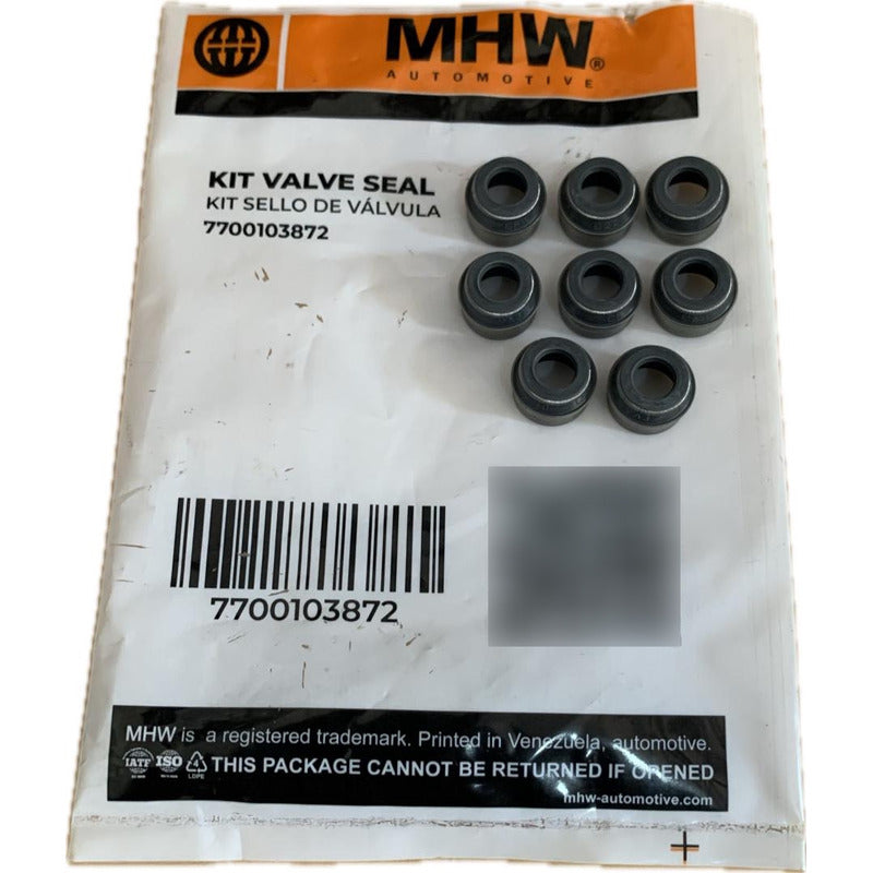 Renault Juego Gomas Valvula Logan Sandero R19 Energy Gol 1.8