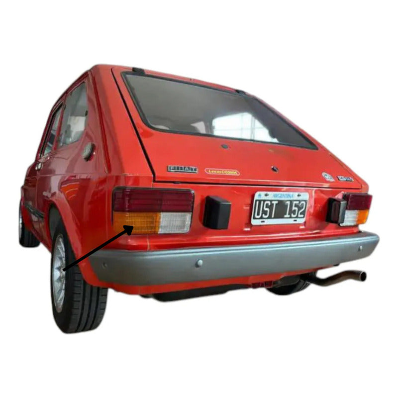 Fiat Mica Stop Inferior Izquierda Ambar 147