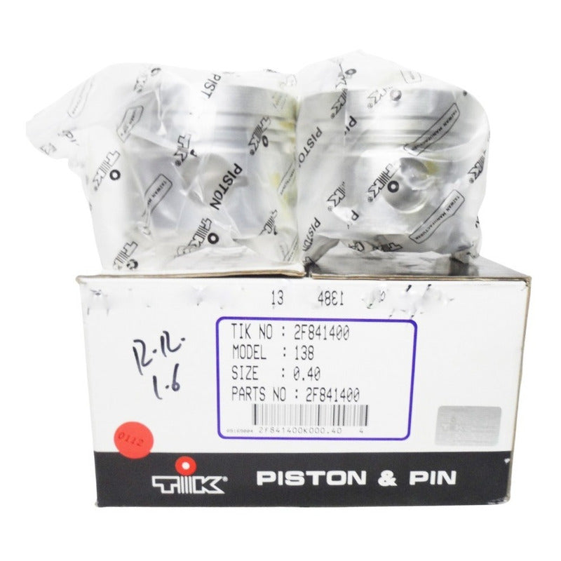 Fiat Juego Pistones Ritmo,regata, 1.6 Motor Inclinado 84.40