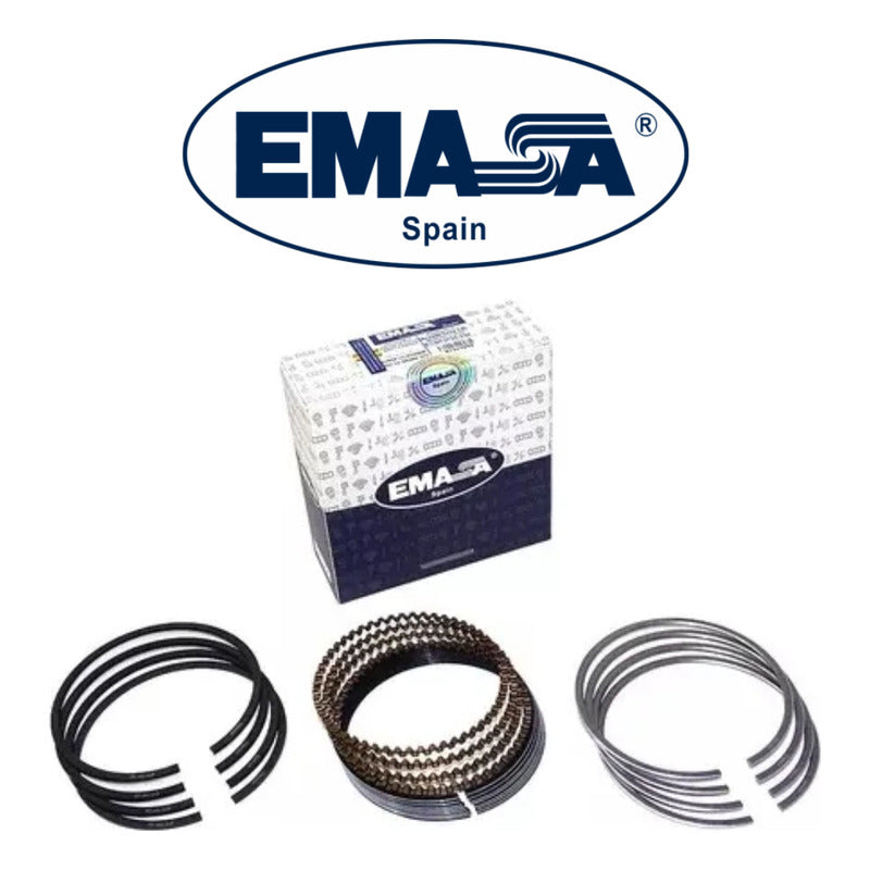 Renault Juego Anillos Symbol, Clio, Megane 1.6 16v Std