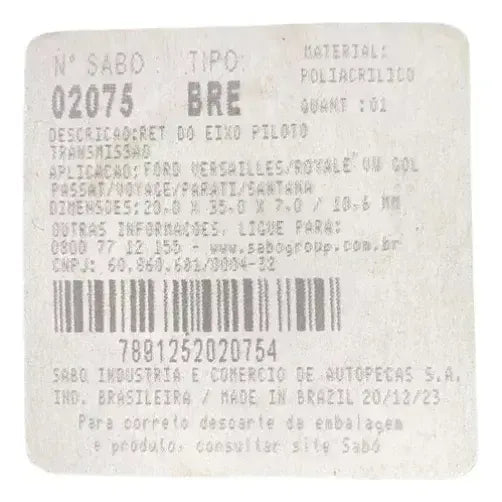 Volkseagen Estopera Guia Collarin Gol, Parati, Saveiro