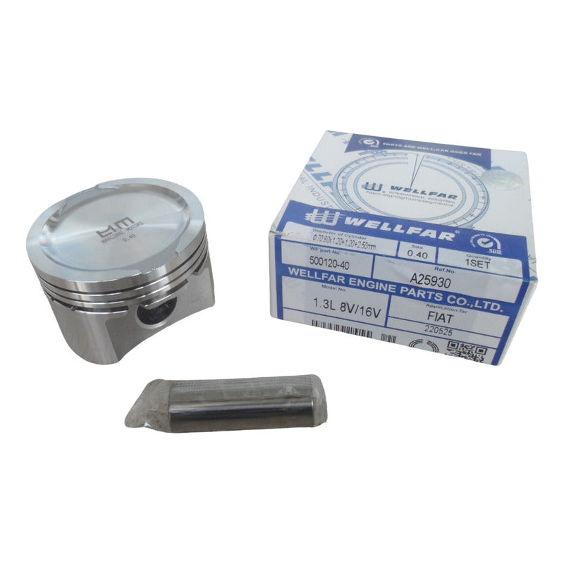 Fiat Juego Pistones + Anillos Uno Fire 0.40