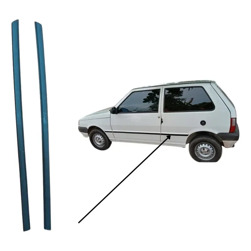 Fiat Kit Platinas Puerta Trasera Uno 2ptas