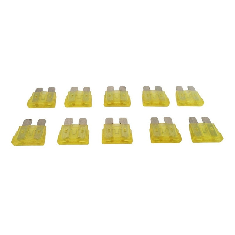 Fusible 25 Amp, Set 10 Unidades