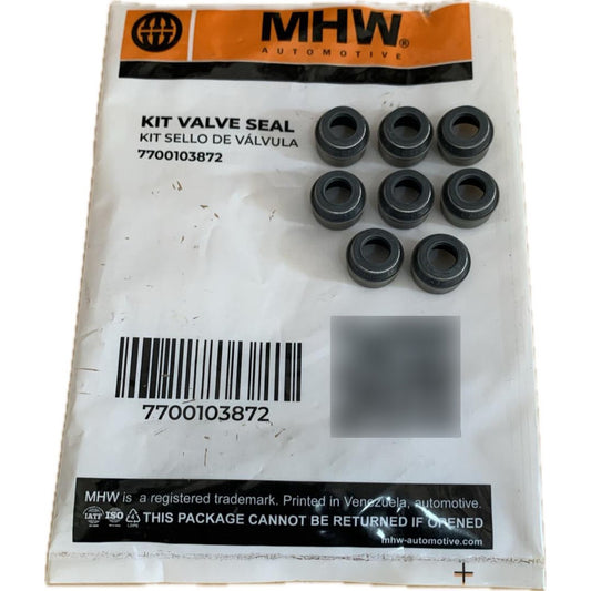 Renault Juego Gomas Valvula Logan Sandero R19 Energy Gol 1.8