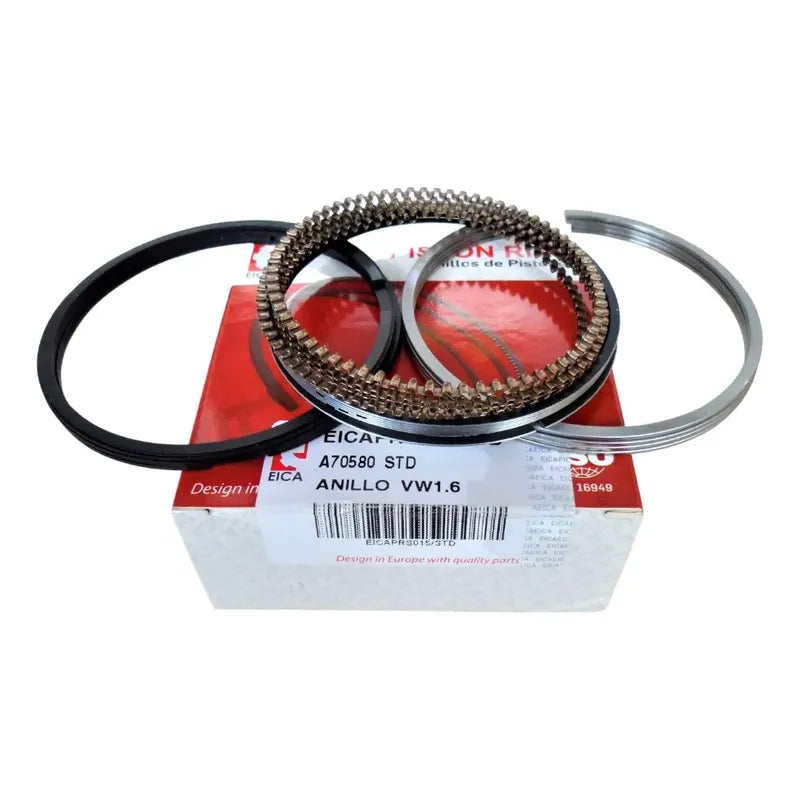 Wolkswagen Juego Anillos Fox Spacefox Crosfox Polo Ibiza Std