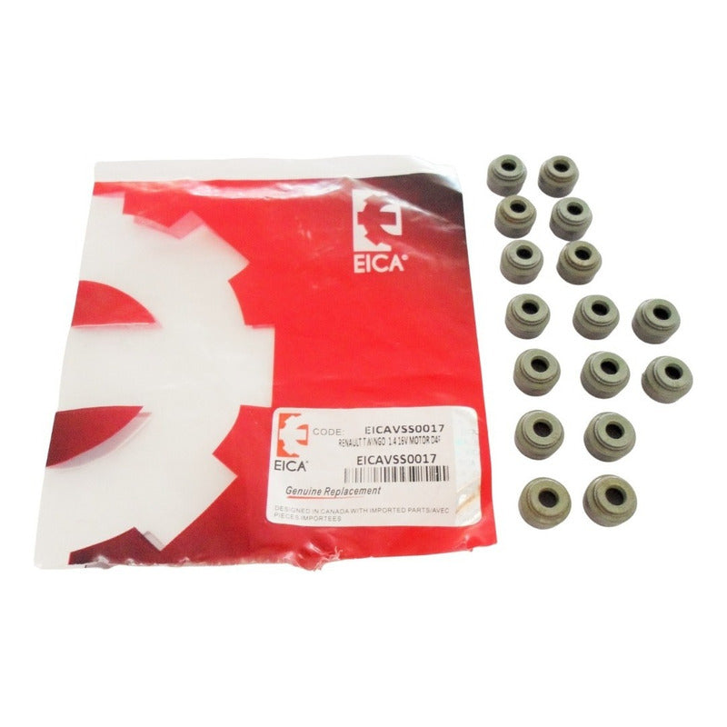 Renault Juego Gomas Valvula Twingo 16v