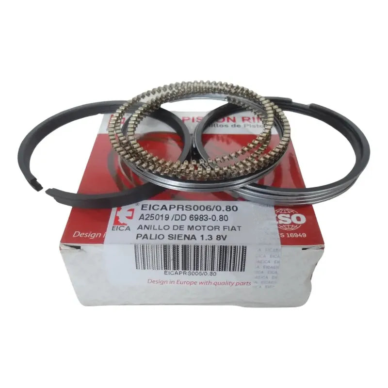 Fiat Juego Anillos Uno, Palio Siena 1.3 Mpi 0.80