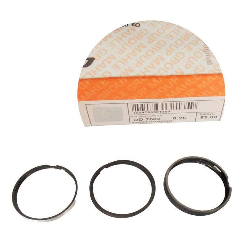 Renault Juego Anillos Twingo 1.2 16v D4f 0.10 O 0.25