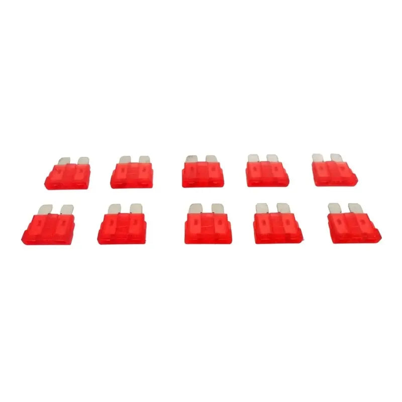 Fusible 10 Amp, Set 10 Unidades