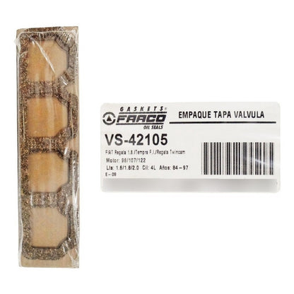 Fiat Empacadura Tapa Valvula Regata Tempra 1.6 1.8 2.0