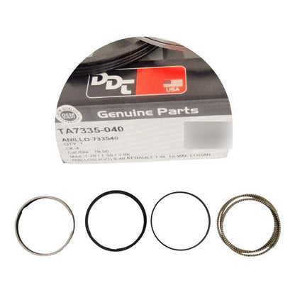 Renault Juego Anillos Symbol, Clio, Megane 1.6 16v 0.40