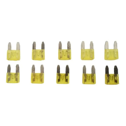 Fusible Mini 20 Amp, Set 10 Unidades