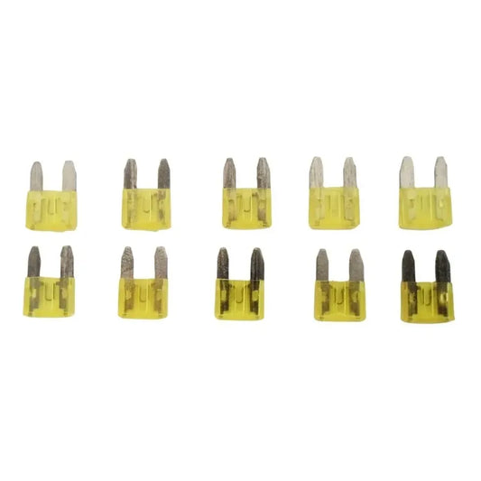 Fusible Mini 20 Amp, Set 10 Unidades