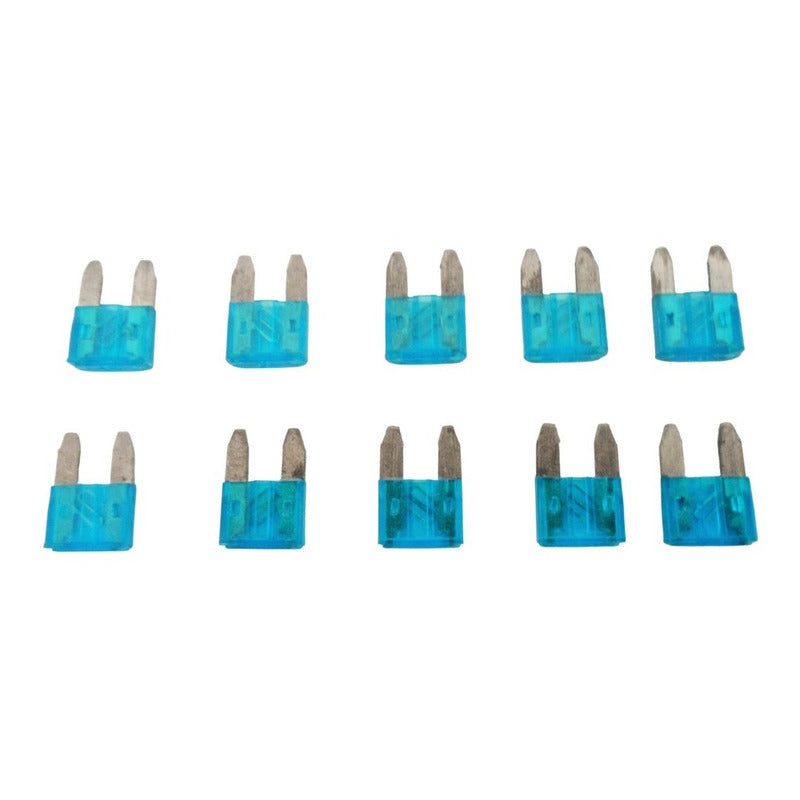 Fusible Mini 15 Amp, Set 10 Unidades
