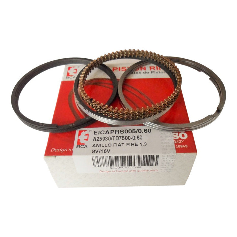 Fiat Juego Anillos Palio Siena Fire 1.3 16v (70,80) 0.60