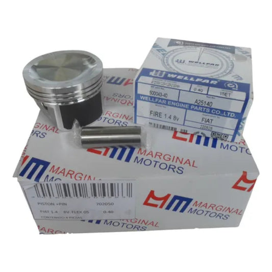 Fiat Juego Pistones + Anillos Uno, Palio Siena Mpi Std