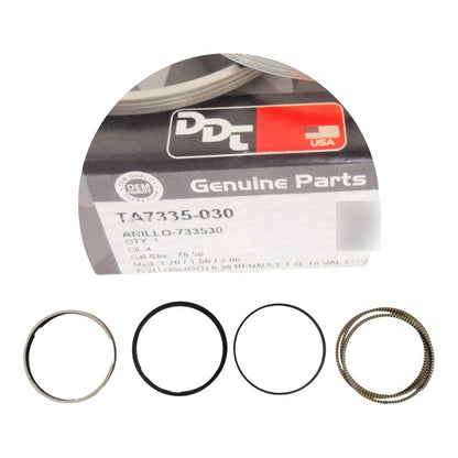 Renault Juego Anillos Logan, Symbol 1.6 16v 0.30