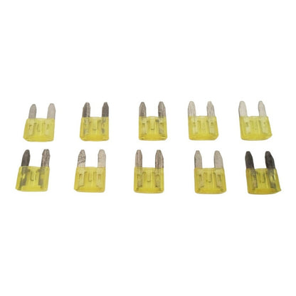 Fusible Mini 20 Amp, Set 10 Unidades