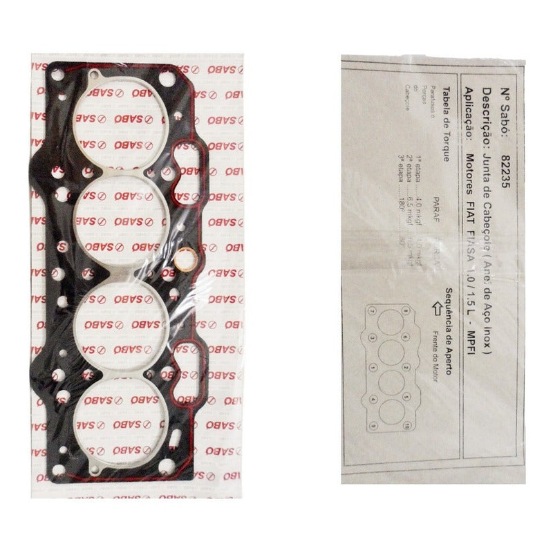 Fiat Empacadura Camara Uno 1.5 Mejorado Palio Mpi 1.3 8v