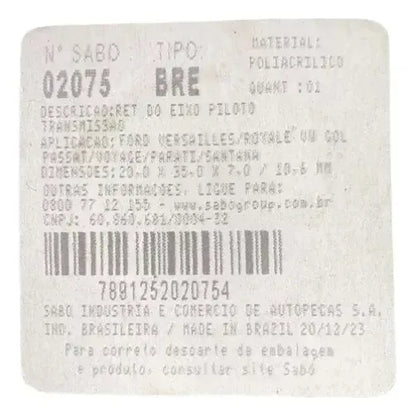 Volkseagen Estopera Guia Collarin Gol, Parati, Saveiro