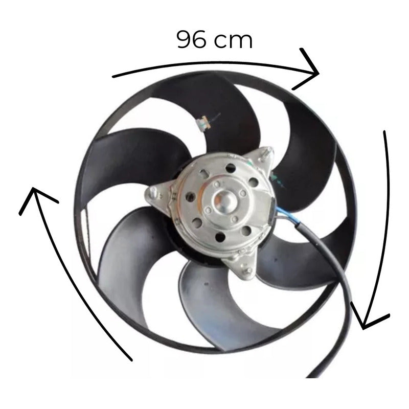 Fiat Electroventilador Palio, Siena, Weekend 8v Mpi