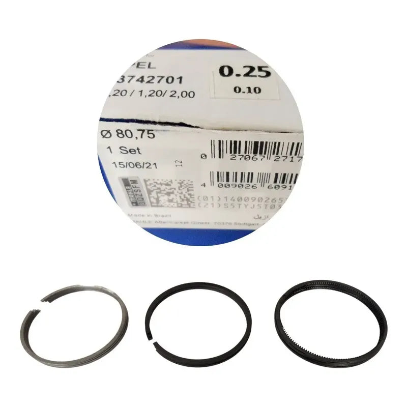 Fiat Juego Anillos Palio, Siena, Idea 1.8 0.10