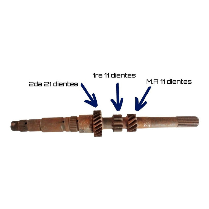 Fiat Arbol Primario Transmision Caja Palio Weekend 01al 06