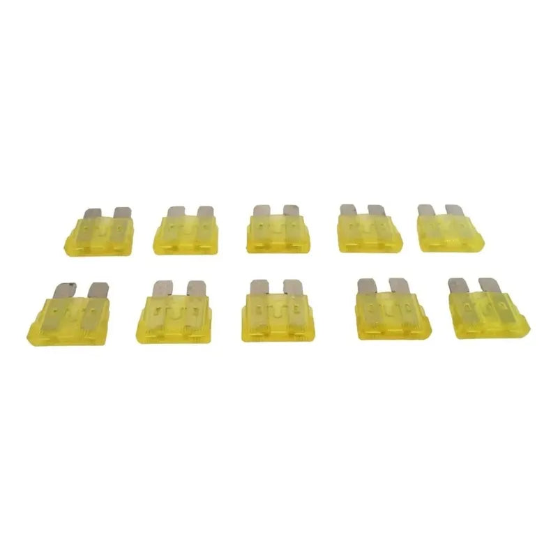Fusible 25 Amp, Set 10 Unidades